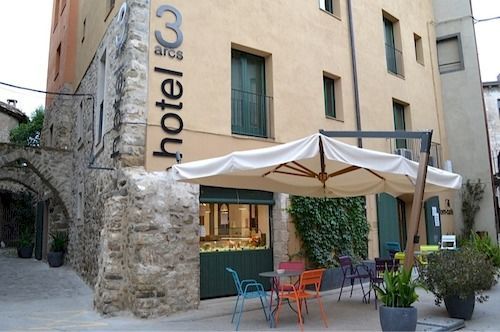 Hotel 3 Arcs Besalu Luaran gambar